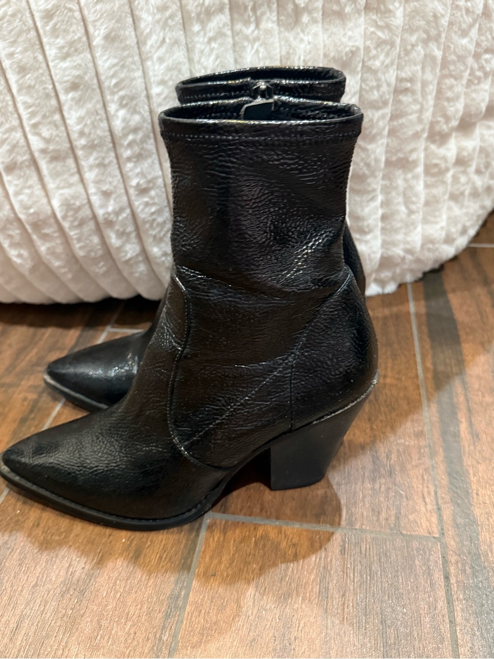 Michael Kors Dover Crinkle Faux Leather Boot - Picture 3 of 6